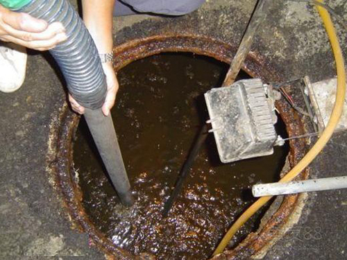 柯桥隔油池清理