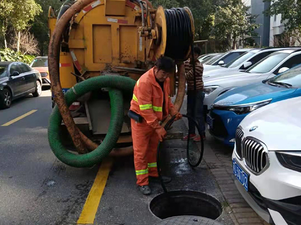 柯桥排污管道清淤